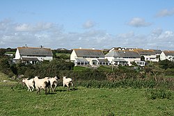 Housing in East Prawle Chivelstone, housing at East Prawle - geograph.org.uk - 951887.jpg