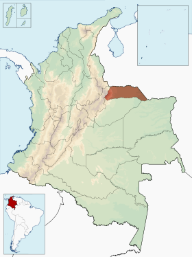 Localización de Arauca