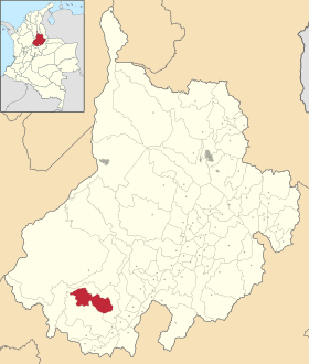 Localização de El Peñón
