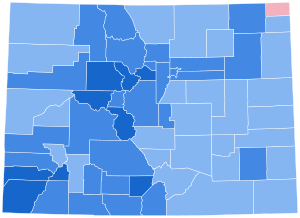 Résultats de l'élection présidentielle du Colorado 1916.svg