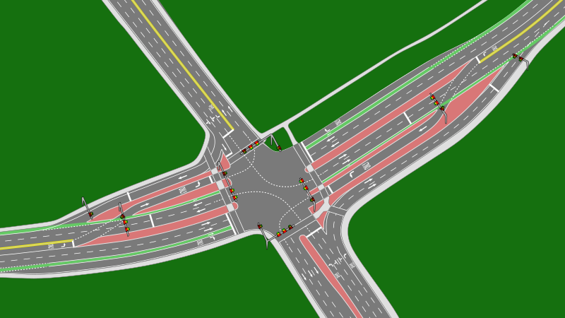 Road Intersection  Types of Road Intersections - Highway Crossings