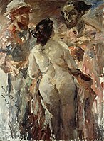 Lovis Corinth: Susanna und die beiden Alten, 1923