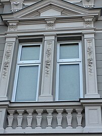 Adorned window