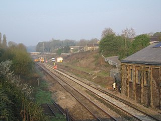 <span class="mw-page-title-main">Corsham railway station</span> Former railway station in England