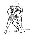 Semicircular-elbow strike