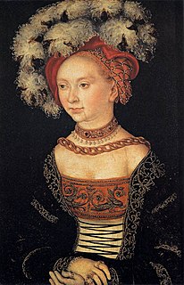 <i>Female Portrait</i> (Cranach) Painting by Lucas Cranach the Elder