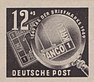 Почтовая марка ГДР Debria 1950 12 + 3 Pf.JPG