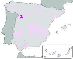 Umístění DO Tierra del Vino de Zamora.svg