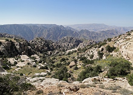 The Dana Biosphere Reserve in southern Jordan lies along the Jordan Trail, a hiking path that is gaining popularity