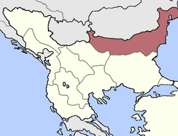 Vilayet del Danubio - Localizzazione