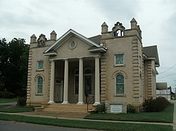 Dardanelle, AR První presbyteriánský kostel. JPG