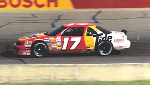 Darrell Waltrip's No. 17 Tide Chevrolet in 1989 DarrellWaltrip17car1989.jpg