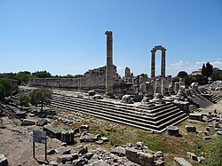 Didyman Apollonin temppelin ja stadionin rauniot.