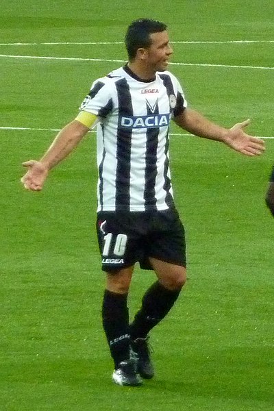 Striker Antonio Di Natale was the club's captain from 2007 until his retirement in 2016.