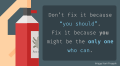 Don't fix it because you should sticker.svg