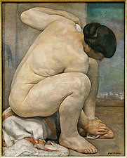 Femme nue ou Femme qui s'essuie après le bain (vers 1924), musée des Beaux-Arts de Bordeaux.