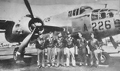 B-25 Mitchell crewmen at Douglas Army Airfield in 1944.