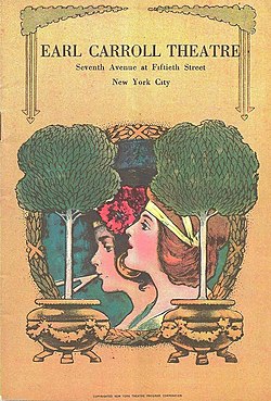 This program was originally published by the New York Theatre Program Corporation in 1923. Earl Carroll Vanities 1923.jpg
