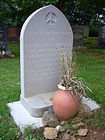 Grave of actor Ed Bishop, who campaigned against the Military–industrial complex