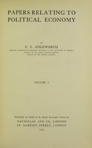 File:Edgeworth - Papers relating to political economy, 1925 - 5771271.tif