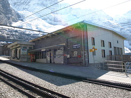 Eigergletscher Railway Station