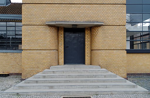Eingang Tür Gropius Bau Fagus Werk Alfeld