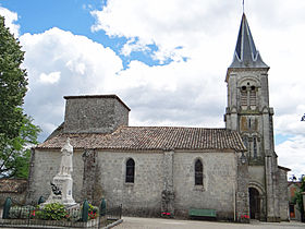 Illustrationsbillede af artiklen Saint-Pierre-aux-Liens kirke i Engayrac