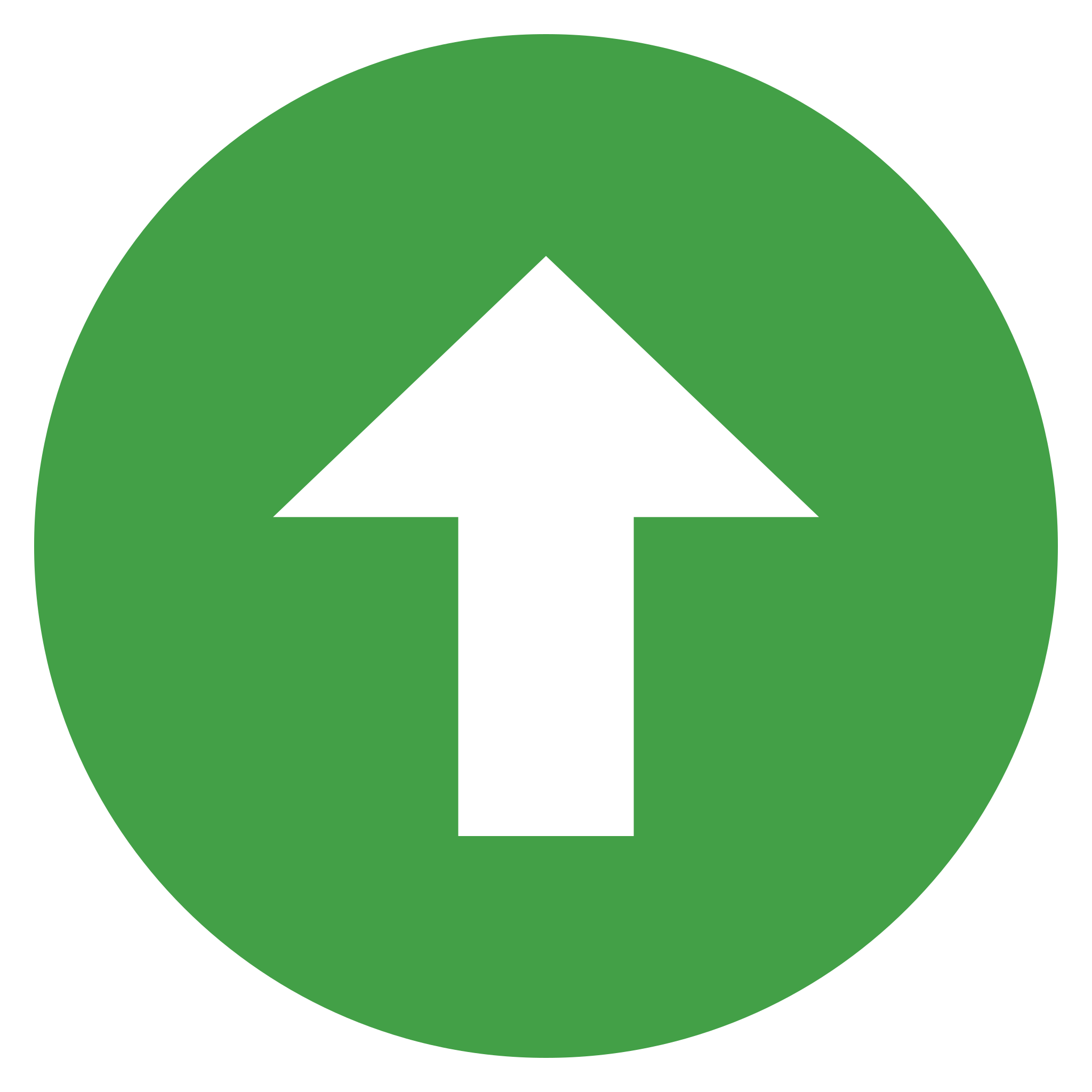 Fileeo Circle Green Arrow Upsvg Wikimedia Commons