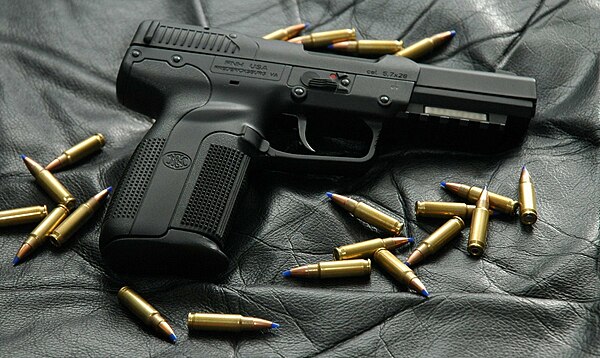 A FN Five-seven pistol similar to that used by Hasan