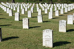 Fairview Cemetery, Confederate Section.JPG
