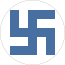 Finnish air force roundel 1934-1945 border.svg