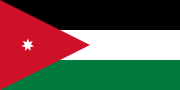 Jordánia zászlaja