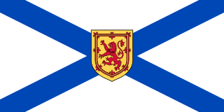 Flag of Nova Scotia Canadian provincial flag