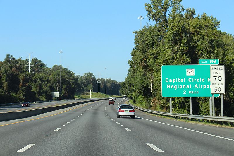 File:Florida I10wb Exit 196 2 Miles.jpg