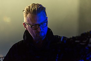 Rhys Fulber with Front Line Assembly at Wave-Gotik-Treffen in 2018