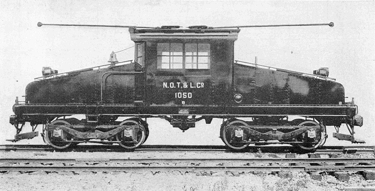 first electric train