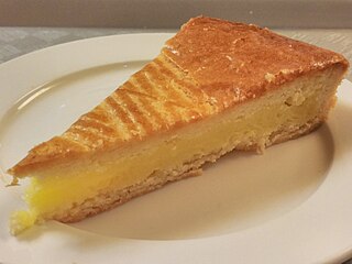 Gâteau Basque French cake