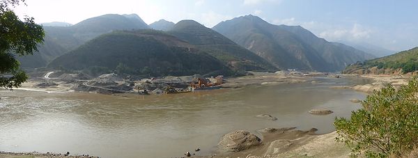 Red River in Yuanyang County/Gejiu City, Yunnan