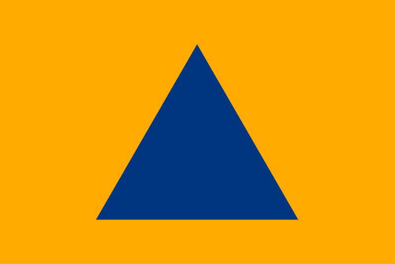File:Geneva Convention Civil Defence Symbol - Flag.svg