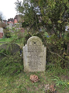 Gravestones in Amrum