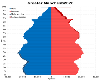 <span class="mw-page-title-main">Demography of Greater Manchester</span>