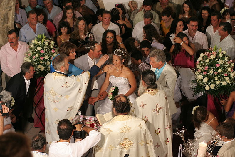 File:Greek Orthodox wedding in Tripodes, Naxos, 119276.JPG