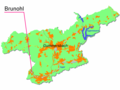 Position of Brunohl in the map of Gummersbach