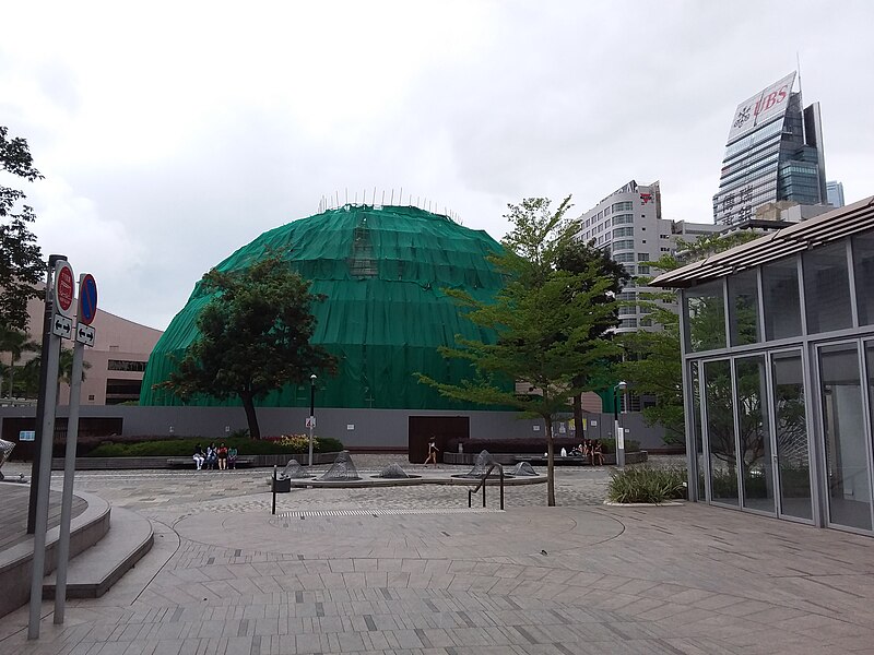 File:HK TST 尖沙咀 Tsim Sha Tsui 梳士巴利道 Salisbury Road Space Museum construction site May 2020 SSG.jpg