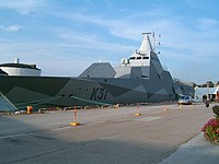 A corveta HMS Visby.