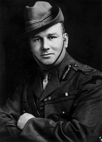 Australian Army Brigadier General Harold Edward "Pompey" Elliott