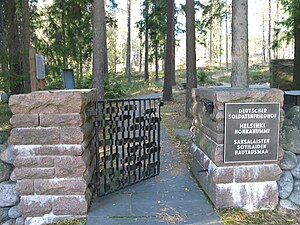 Deutscher Soldatenfriedhof Helsinki-Honkanummi