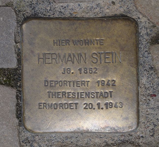 File:Havelberg-StolpersteinHermannStein1-Bubo.jpg