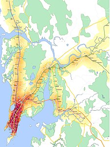 Mumbai Suburban Railway (heat map)