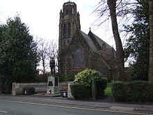 St Paul's and the war memorial HeatonMoorRd4509.JPG